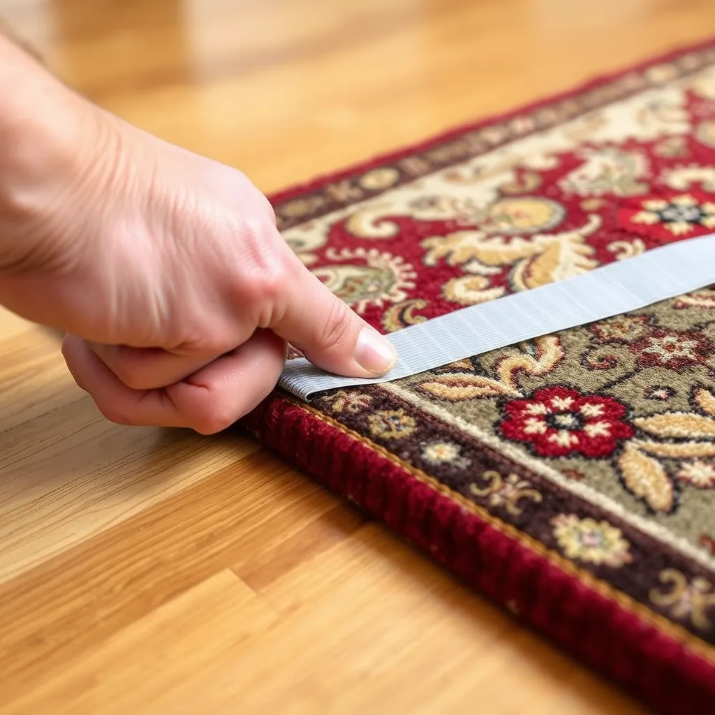 Czym podkleić dywan, żeby się nie ślizgał – domowe metody