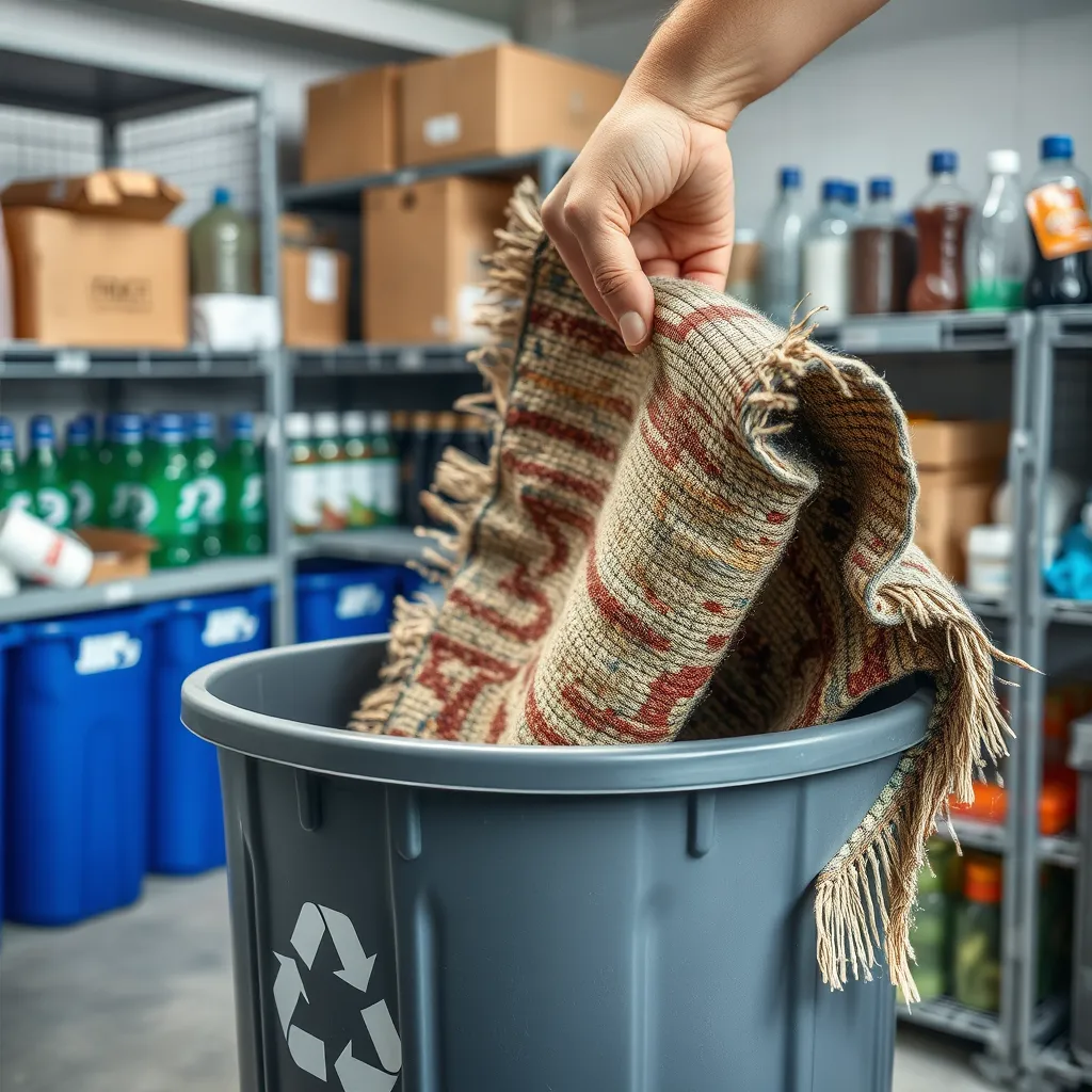 Gdzie wyrzucić stary dywan – odpowiedzialne pozbywanie się odpadów