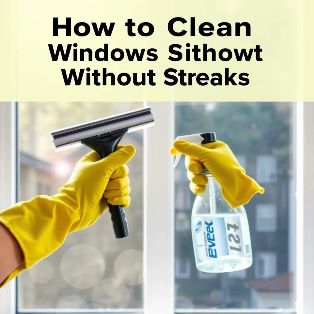 Jak umyć okna bez smug?