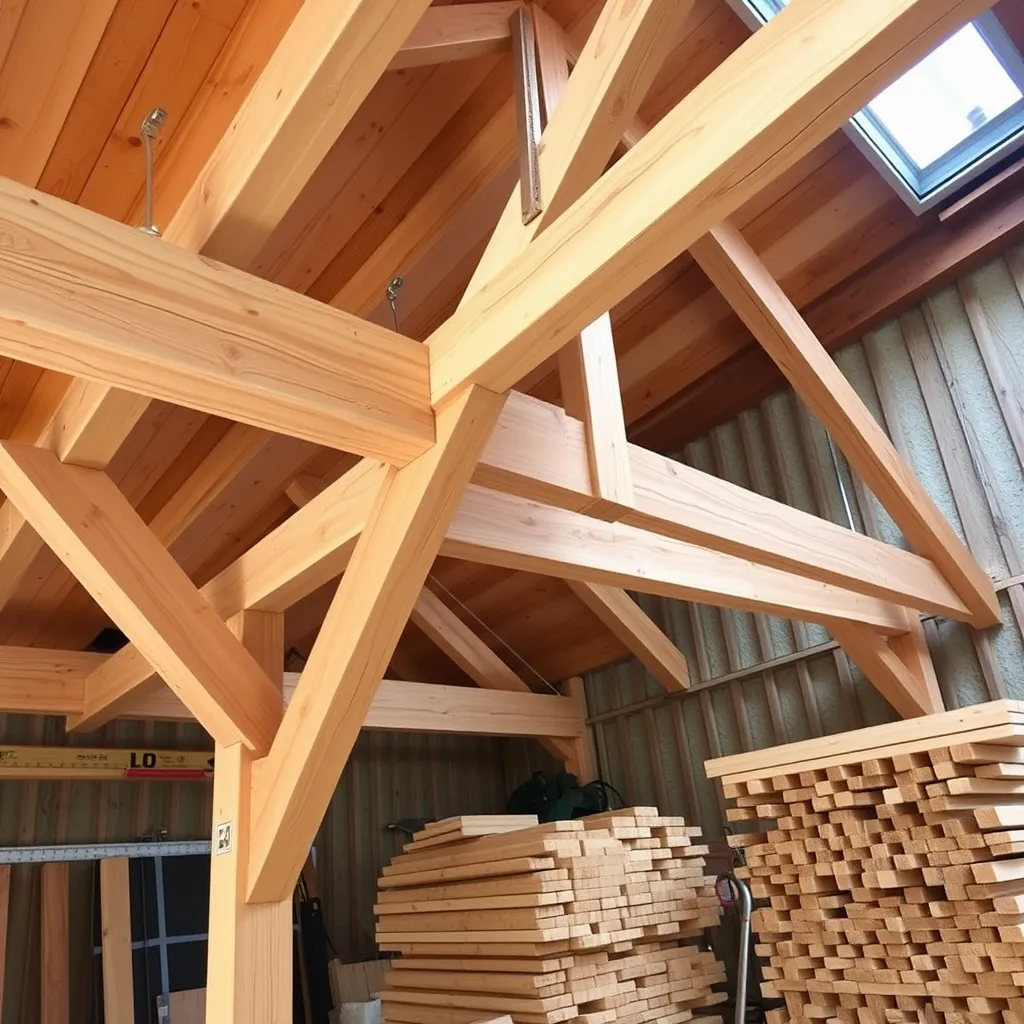 Jakie belki wybrać na strop drewniany o długości 6m?