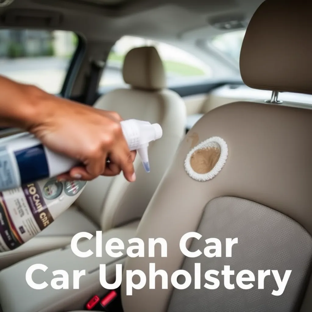 Jak umyć tapicerkę w aucie – przewodnik