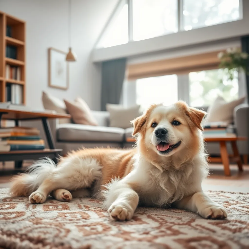 Jaki dywan przy psie – jakie są najlepsze opcje?