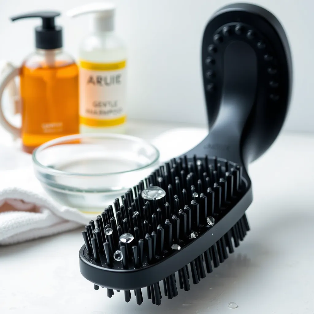 Czym umyć szczotkę do włosów – poradnik