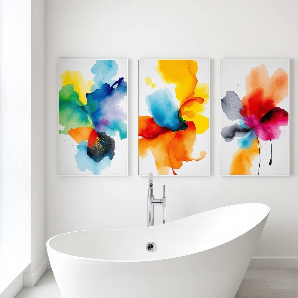 Obrazy do łazienki - oryginalne pomysły