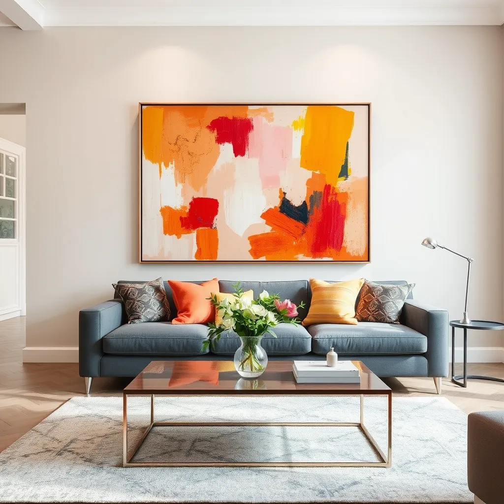 Sztuka w domu - jak wybrać obraz do salonu?